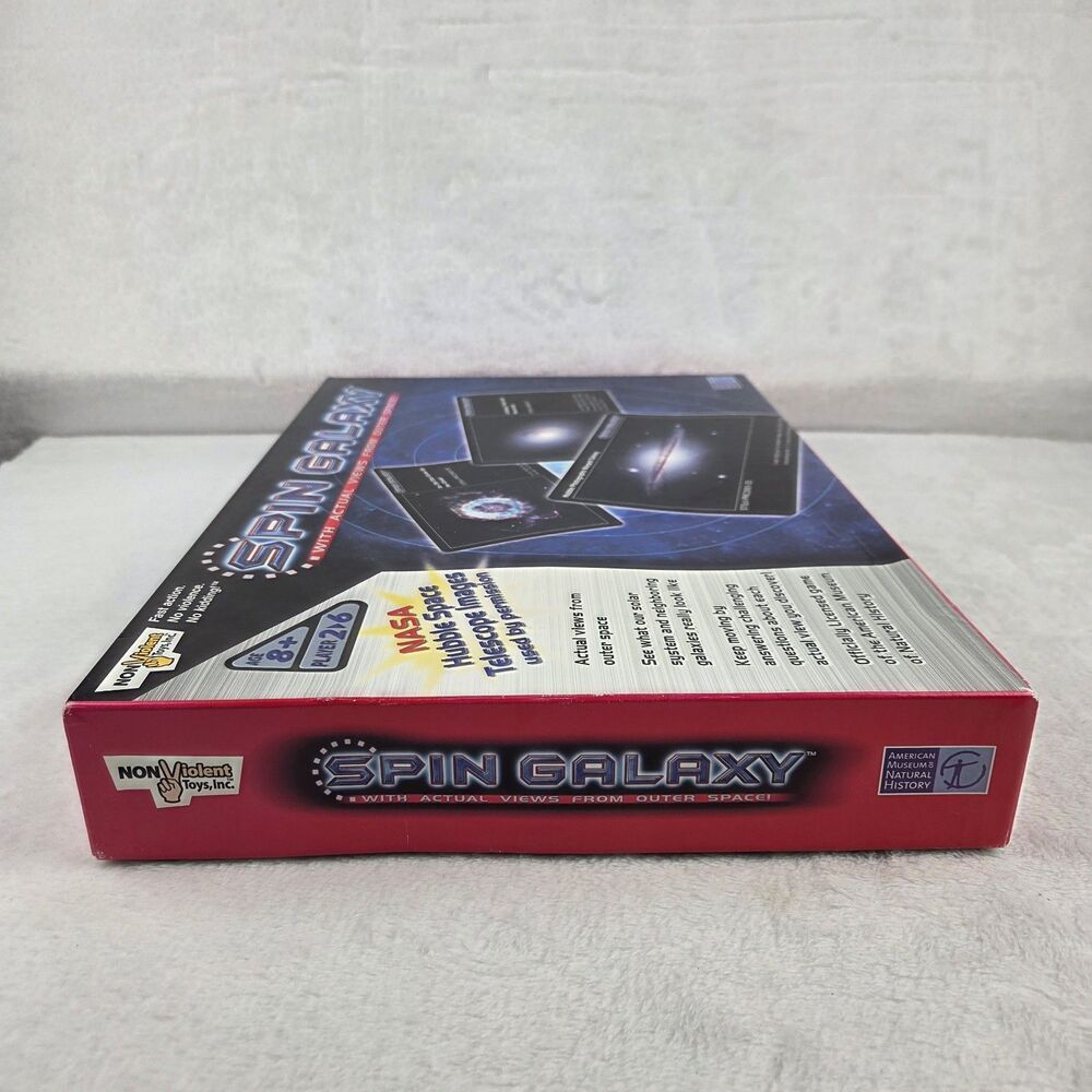 Vintage 2003 Spin Galaxy NASA Rare Board Game Nonviolent Toys Company Complete - Picture 12 of 13